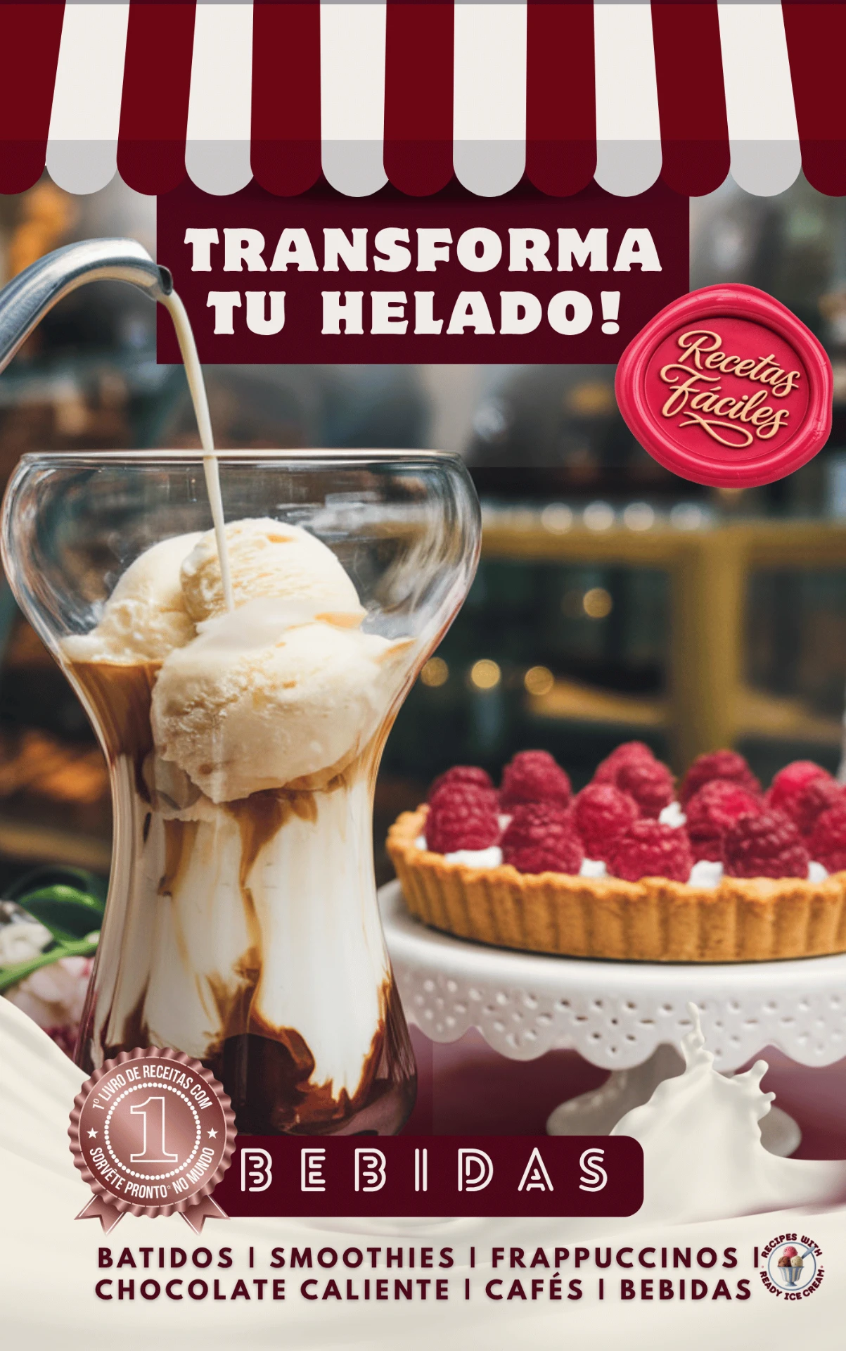 Portada del bono Transforma tu Helado — Bebidas